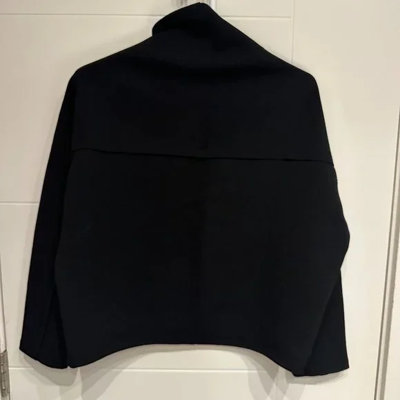 Black Cowl Neck Sweater - Picture 2 of 3